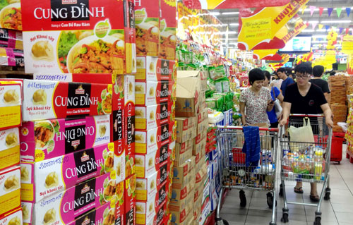 BigC là một trong những siêu thị lớn tại Hà Nội do nhà đầu tư nước ngoài xây dựng. Ảnh: Như Ý